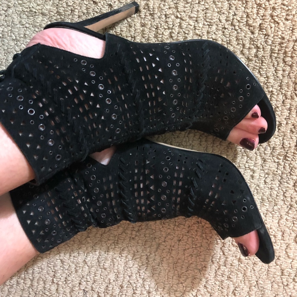High Heel Open-Toes Shoes